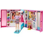 Mattel Barbie Šatník snů s panenkou GBK10 – Zboží Dáma