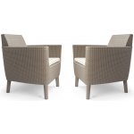 Keter Salemo Duo cappuccino 2 ks – Hledejceny.cz