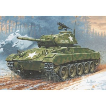 Revell Plastikový model tanku 03323 M24 Chaffee 1:76