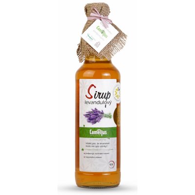 Camellus Sirup Levandulový 0,5 l – Zboží Mobilmania