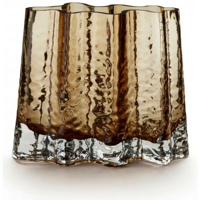 COOEE Široká váza Gry, 19cm, koňaková - – Hledejceny.cz