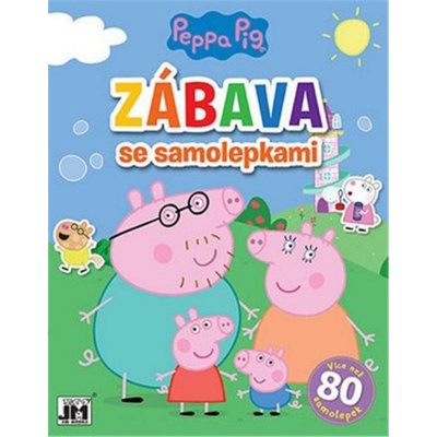 Zábava se samolepkami Prasátko Peppa – Zbozi.Blesk.cz