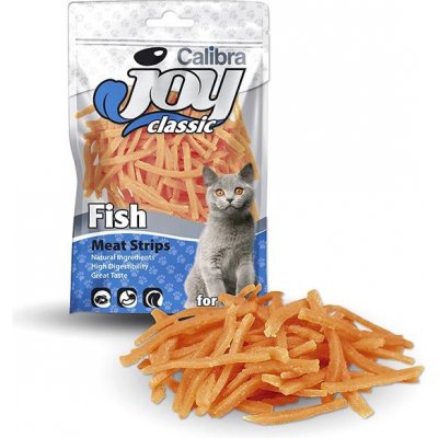 Calibra Pamlsky Joy Cat Classic Fish Strips 70 g – Zboží Mobilmania