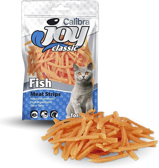 Calibra Pamlsky Joy Cat Classic Fish Strips 70 g