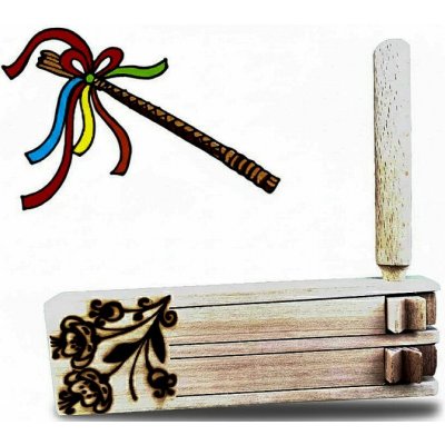 Řehtačka velká, dvojitá. S motivem. – Hledejceny.cz