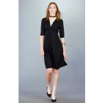 Těhotenské elegantní šaty Paulina Black – Zboží Mobilmania