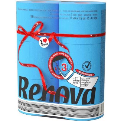 RENOVA Maxi modrý 3-vrstvý 6 ks – Zboží Mobilmania