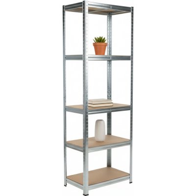 Mamutex Zinkovaný kovový regál Standard 1800x600x400 mm – 5 polic – Zboží Mobilmania