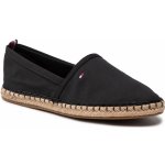 Tommy Hilfiger Basic Tommy Flat Espadrille FW0FW06497 černá – Zbozi.Blesk.cz