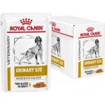 Royal Canin Veterinary Health Nutrition Dog Urinary S/O Moderate Calorie in Gravy 12 x 100 g – Zboží Mobilmania
