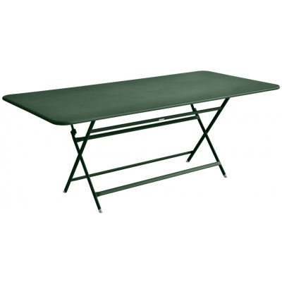Fermob Caractére 190 x 90 cm kovový skládací stůl Tmavě zelený – Hledejceny.cz