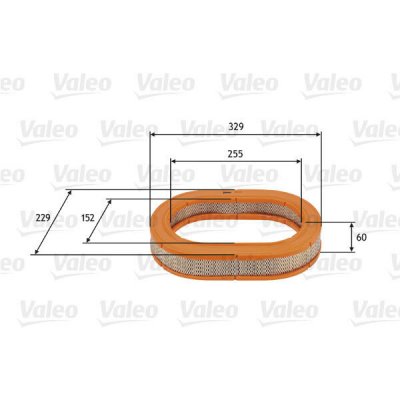 Vzduchový filtr VALEO 585723 – Hledejceny.cz