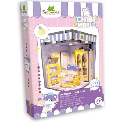 Sycomore Chibi svět Mini box s kočkou – Hledejceny.cz