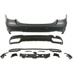 BLIC Nárazník zadní AMG STYLNG s držákem se spoilerem s výztuhou ové potrubí dva MERCEDES E-CLASA W212 Sedan 02.13-05.16 | Zboží Auto