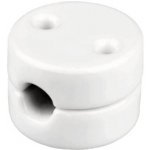 Elhard Držák na kabel, nástěnný Retro Keramik, 28x18mm, bílý KP1003W – Sleviste.cz