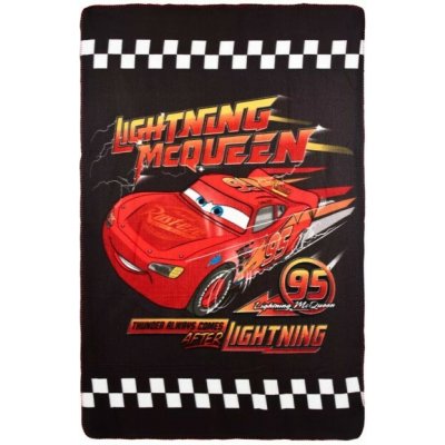 Sun City Chlapecká fleecová deka Auta Cars Blesk McQueen – Sleviste.cz