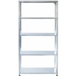 Majster Regál 200 x 80 x 40cm 5 polic zinek – HobbyKompas.cz