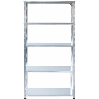 Majster Regál 200 x 80 x 40cm 5 polic zinek – HobbyKompas.cz