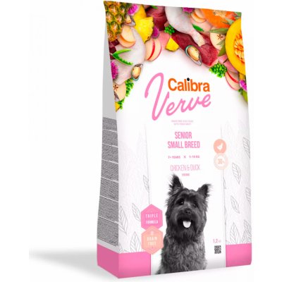 Calibra Dog Verve GF Senior Small Chicken&Duck 6 kg – Zboží Mobilmania