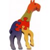 Dřevěná hračka Drewmax 167248 puzzle Žirafa