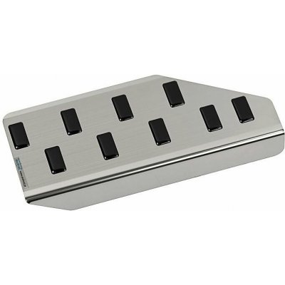 Alu-Frost Opěrka nohy Nissan Qashqai III 2021 - 2024 nerezová | Zboží Auto