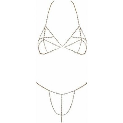 Řetízková sada prádla Bra Chain Set Gold – Hledejceny.cz