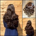 Paruka Tmavě hnědá vlnitá paruka Jess – Zboží Dáma