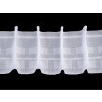 Záclonovka šíře 50 mm tužkové řasení, střední, bílá – Zboží Dáma