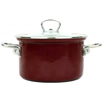 BELIS Smaltovaný hrnec s poklicí 16 cm 2 l ECO-CERAMIC 41516-088DB9N5 – Sleviste.cz