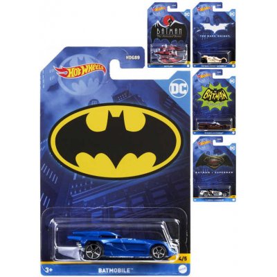 Mattel Hot Weels Auto tématické Batman 5 druhů – Zbozi.Blesk.cz