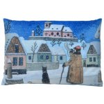 Vesna Darlan pink 40 x 40 cm – Zboží Dáma