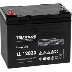 TRIATHLON LL12033 12V 33Ah long life – Zboží Mobilmania