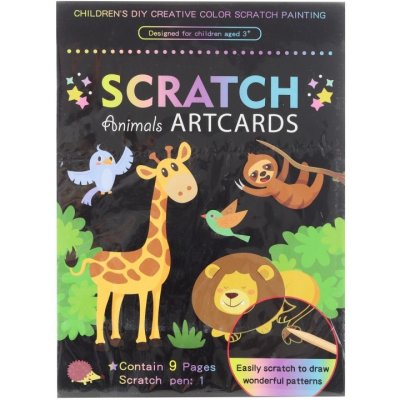 Vyškabávací obrázky 9 ks – Hledejceny.cz