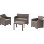 KETER ELODIE 2 SEATER Set zahradní, cappuccino/písková 17209485 – Hledejceny.cz