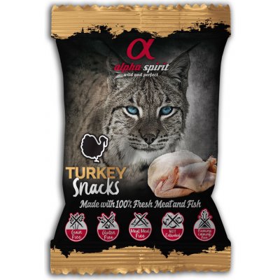 Alpha Spirit Turkey Snacks 50 g – Sleviste.cz