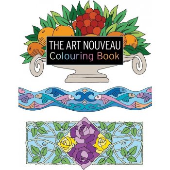 The Art Nouveau Colouring Book Secese