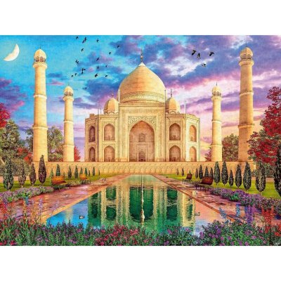 RAVENSBURGER Tádž Mahal 1500 dílků – Zboží Mobilmania