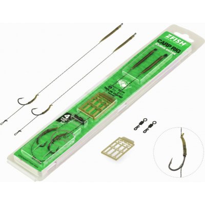 Zfish Návazec Curve Shank Carp Rig 2 ks velikost háčků 6 – Zboží Dáma