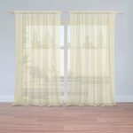 Záclony Žluté pletivo: 2 ks - 150x250 cm - Sablio – Hledejceny.cz