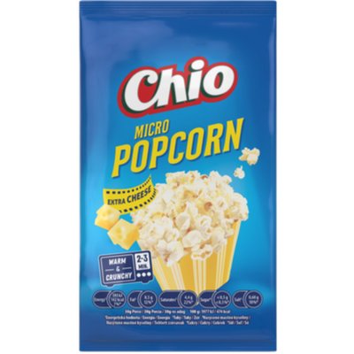 Chio Micro Popcorn se sýrovou příchutí 80g – Sleviste.cz