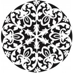 Cadence Šablona Cadence 25x25 cm Florální mandala – Hledejceny.cz