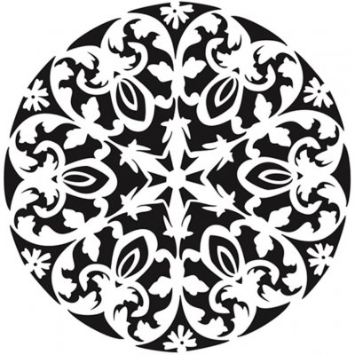 Cadence Šablona Cadence 25x25 cm Florální mandala – Hledejceny.cz