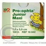 Pro ophta Junior Okluzor náplasti Maxi 7.0 x 5,9 cm 100 ks – Sleviste.cz