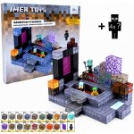 iMex Toys Magnetická stavebnice 125 ks ve stylu minecraft – Sleviste.cz