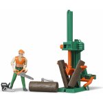 Bruder 62650 Dřevařský set s figurkou – Zboží Dáma