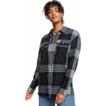 Roxy Let It Go Flanel Anthracite Hallo Plaid – Zboží Dáma