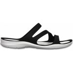 Crocs Swiftwater Sandal W 203998-066 Black/white – Zboží Dáma