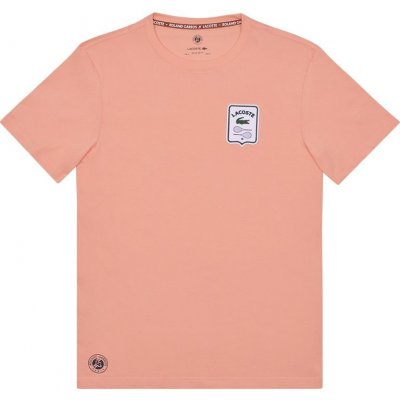 Lacoste Sport Roland Garros Edition Badge T-shirt clair orange
