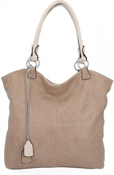 Hernan dámská kabelka shopper bag tmavě béžová HB0150
