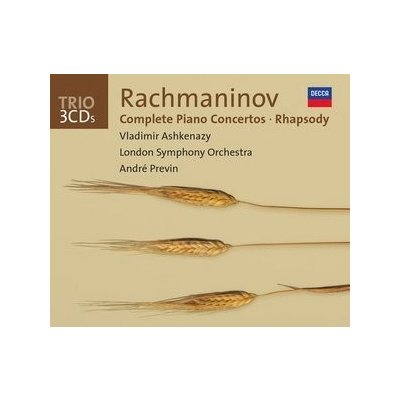 Sergej Rachmaninov - Complete Piano Concertos Rhapsody on a Theme of Paganini CD – Hledejceny.cz